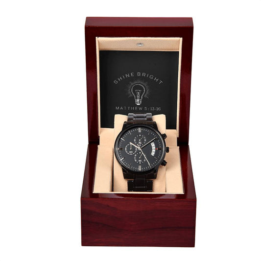 "Shine Bright" - Men's Chronograph Watch