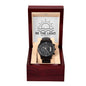 "Be the Light" - Matthew 5:14-Men's Chronograph Watch