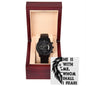 "Lion - He is With Me. Whom Shall I Fear?" - Men's Chronograph Watch