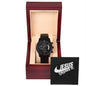 "Jesus Finished It" - Men's Chronograph Watch