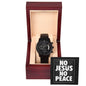 "No Jesus, No Peace" - Men's Chronograph Watch