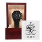 "Man of Faith" - Col 2:6-10 -Men's Chronograph Watch