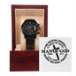 "No Weapon Formed" - Isa 54:17- Men's Chronograph Watch