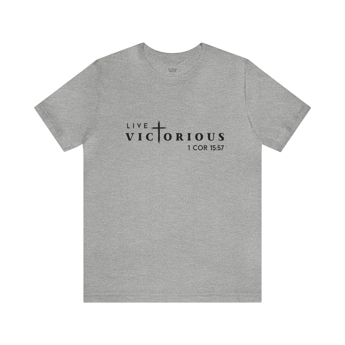 "Live Victorious" Unisex Tee - 1 Cor 15:57