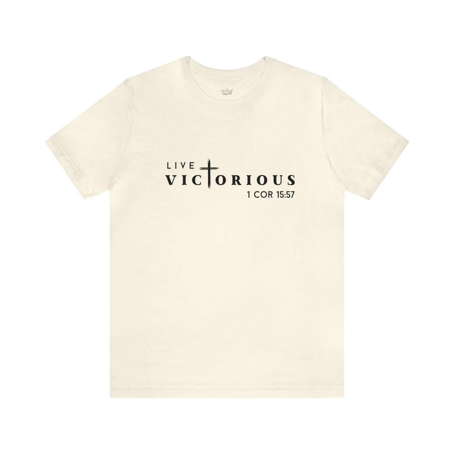 "Live Victorious" Unisex Tee - 1 Cor 15:57