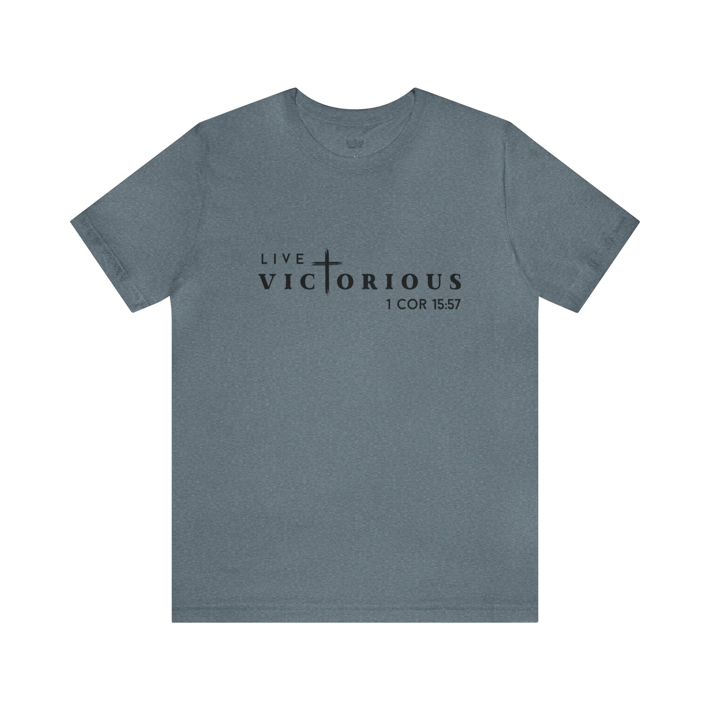 "Live Victorious" Unisex Tee - 1 Cor 15:57