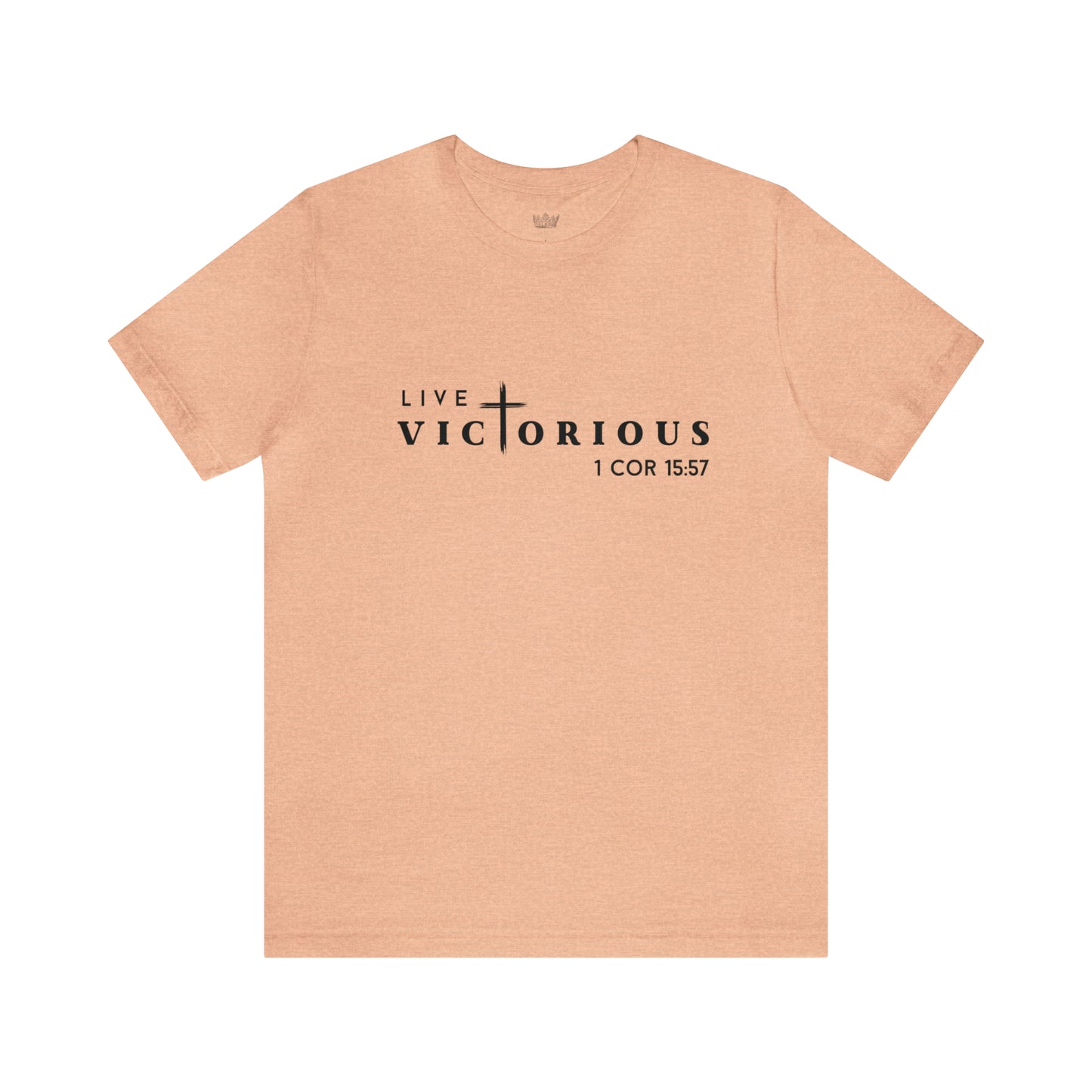 "Live Victorious" Unisex Tee - 1 Cor 15:57