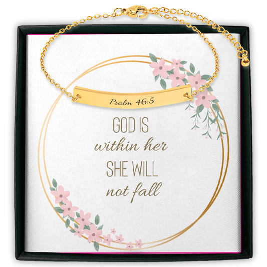 Psalm 46:5 - Women's Bracelet