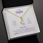 "Daughter - My Prayer for You" -  Psalm 127:3 - Alluring Beauty Women's Necklace