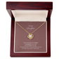 "Daughter, You are the beat of my heart" - Psalm 23:6 - Love Knot Women's Necklace