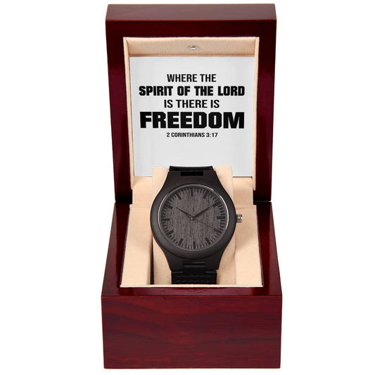 "Freedom"  - Men's Wooden  Watch