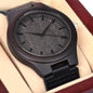 "For His Glory"  - Men's Wooden  Watch