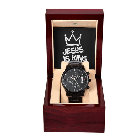 "Jesus Is King" - Men's Chronograph Watch