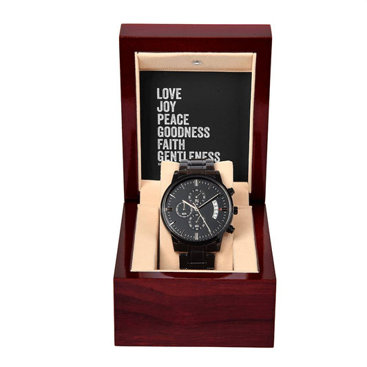 "Fruits of the Spirit" - Men's Chronograph Watch