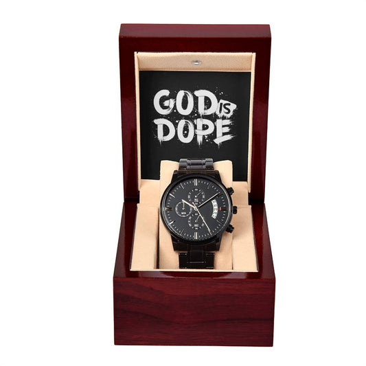 "God is Dope" - Men's Chronograph Watch